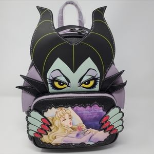 Loungefly Disney Villains Scenes Maleficent Sleeping Beauty Mini Backpack